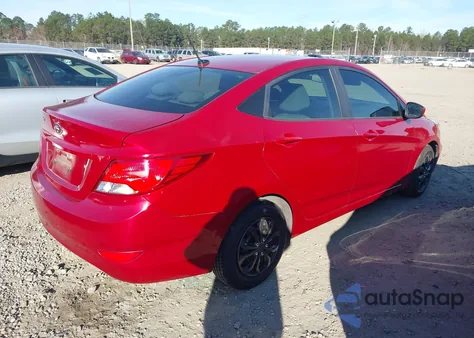 2017 Hyundai Accent Se z USA, uszkodzony, nr VIN KMHCT4AE3HU380800